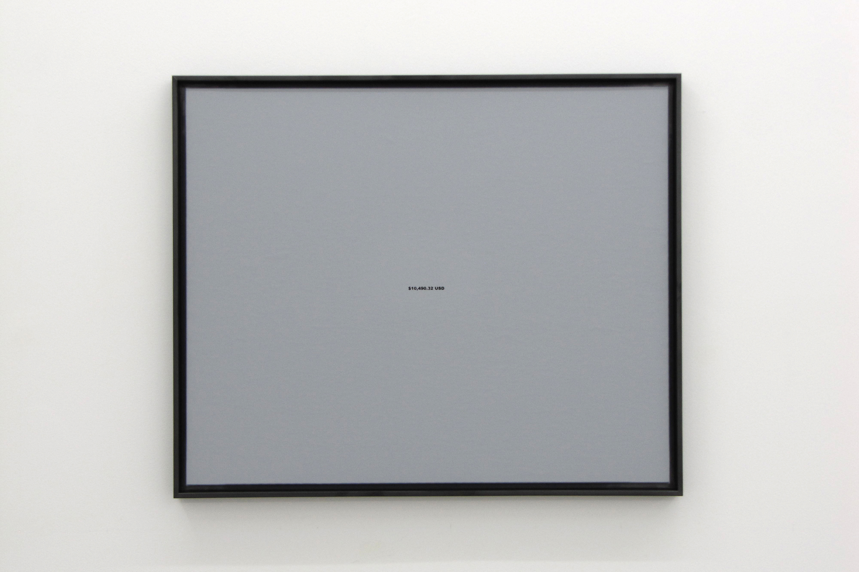 Parra & Romero, exhibition: Text pieces, obliterated mirrors & tautological paintings (fig. 18)