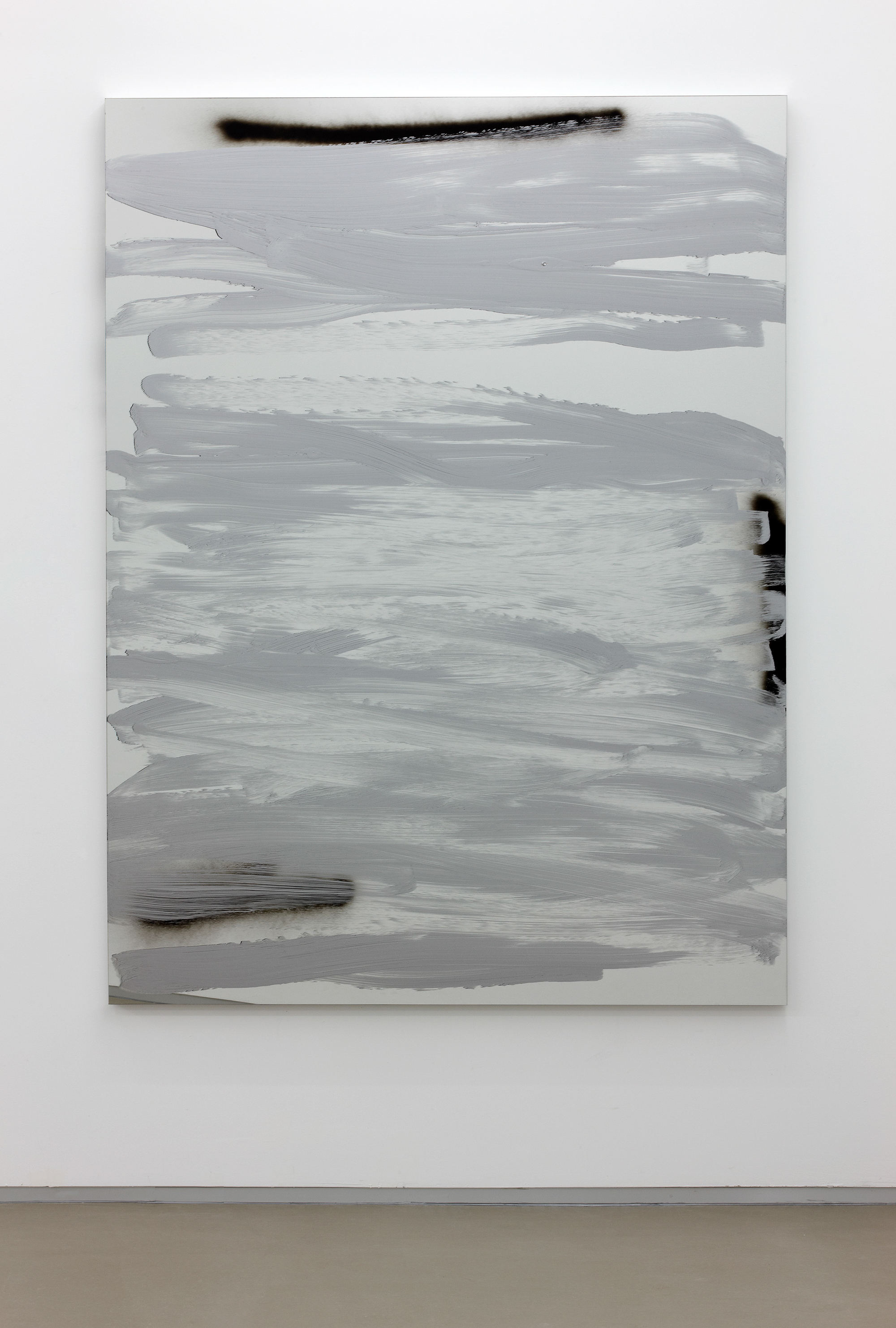 Parra & Romero, exhibition: Text pieces, obliterated mirrors & tautological paintings (fig. 29)