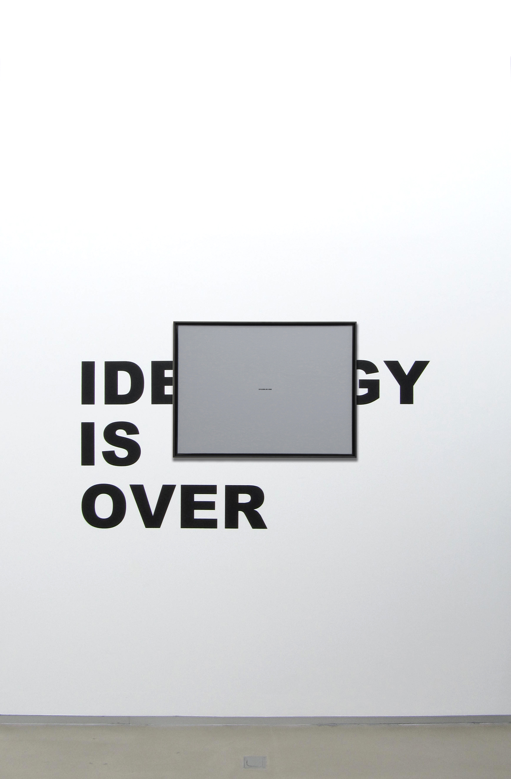 Parra & Romero, exhibition: Text pieces, obliterated mirrors & tautological paintings (fig. 5)