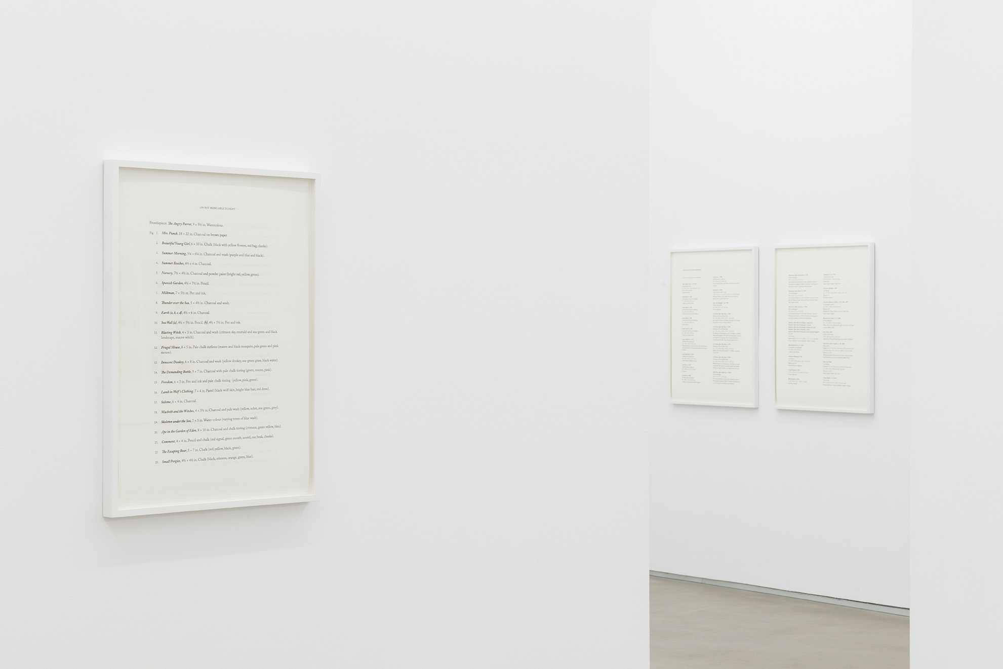 Parra & Romero, exhibition: Photographs in Different Sizes (fig. 25)