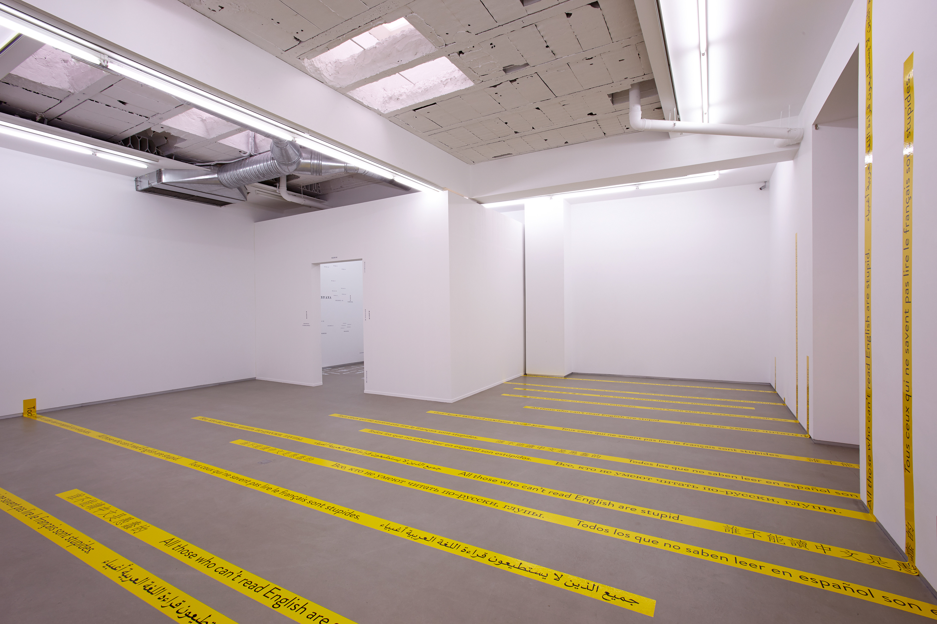 Parra & Romero, exhibition: The Map (fig. 1)