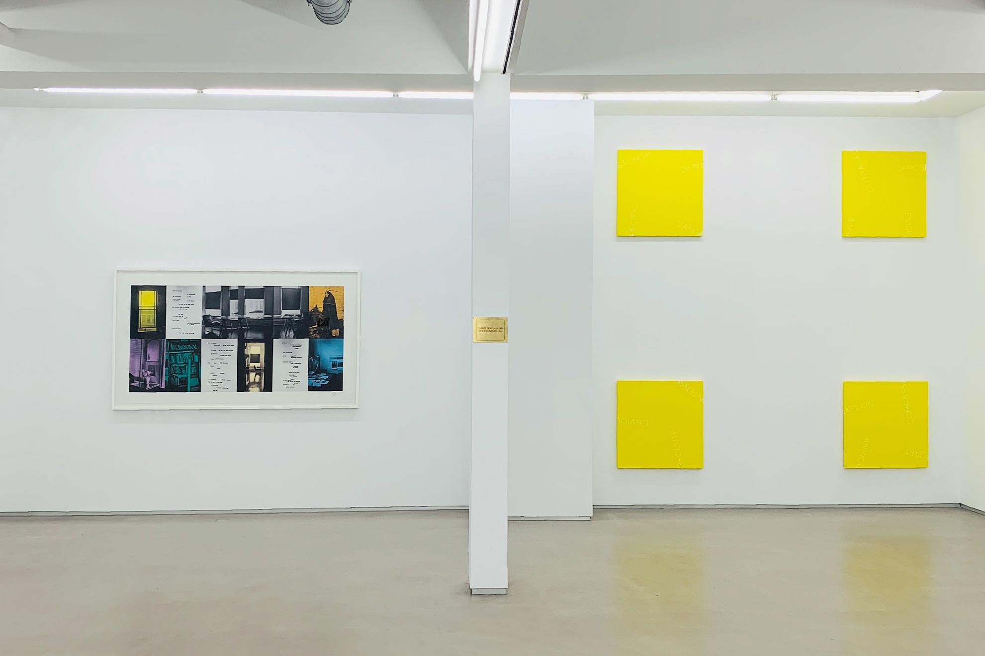 Parra & Romero, exhibition: Words and Deeds (thumbnail)